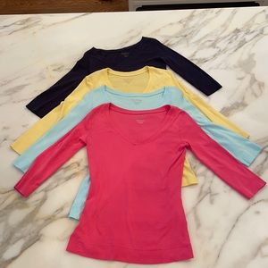 4 extra small Lilly Pulitzer 3 quarter sleeve shirt